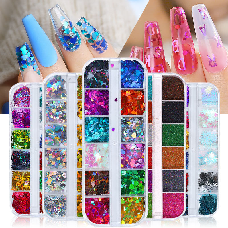 PANSYTRACY Nail Art Sequins