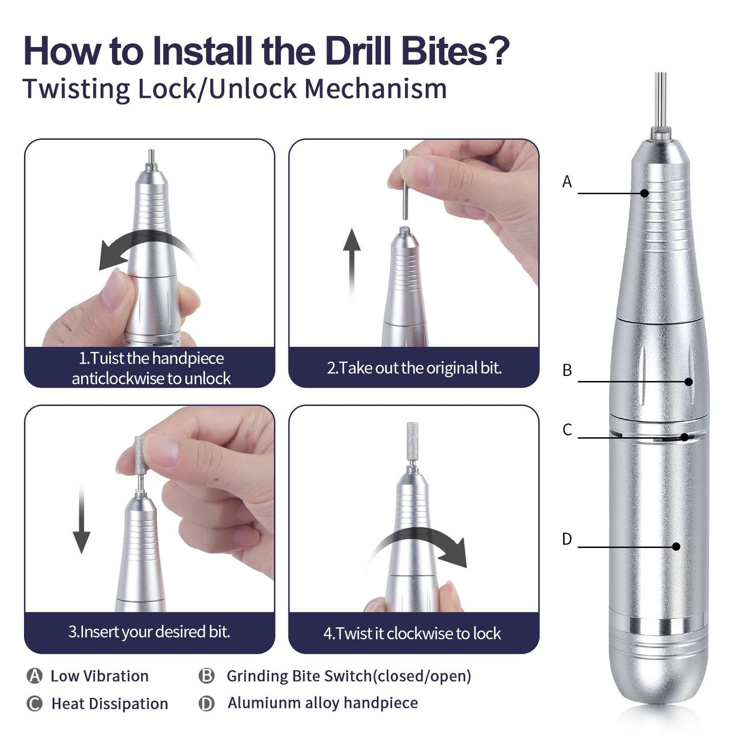 Nail Lamp V3 Polisher 2 in 1