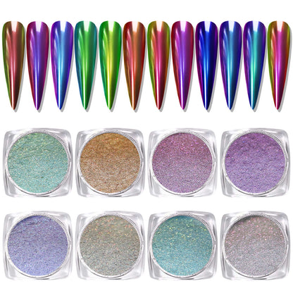 PANSYTRACY Magic Mirror Powder Optical Color Change