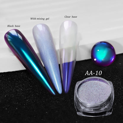 PANSYTRACY Magic Mirror Powder Optical Color Change