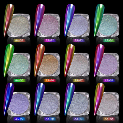 PANSYTRACY Magic Mirror Powder Optical Color Change