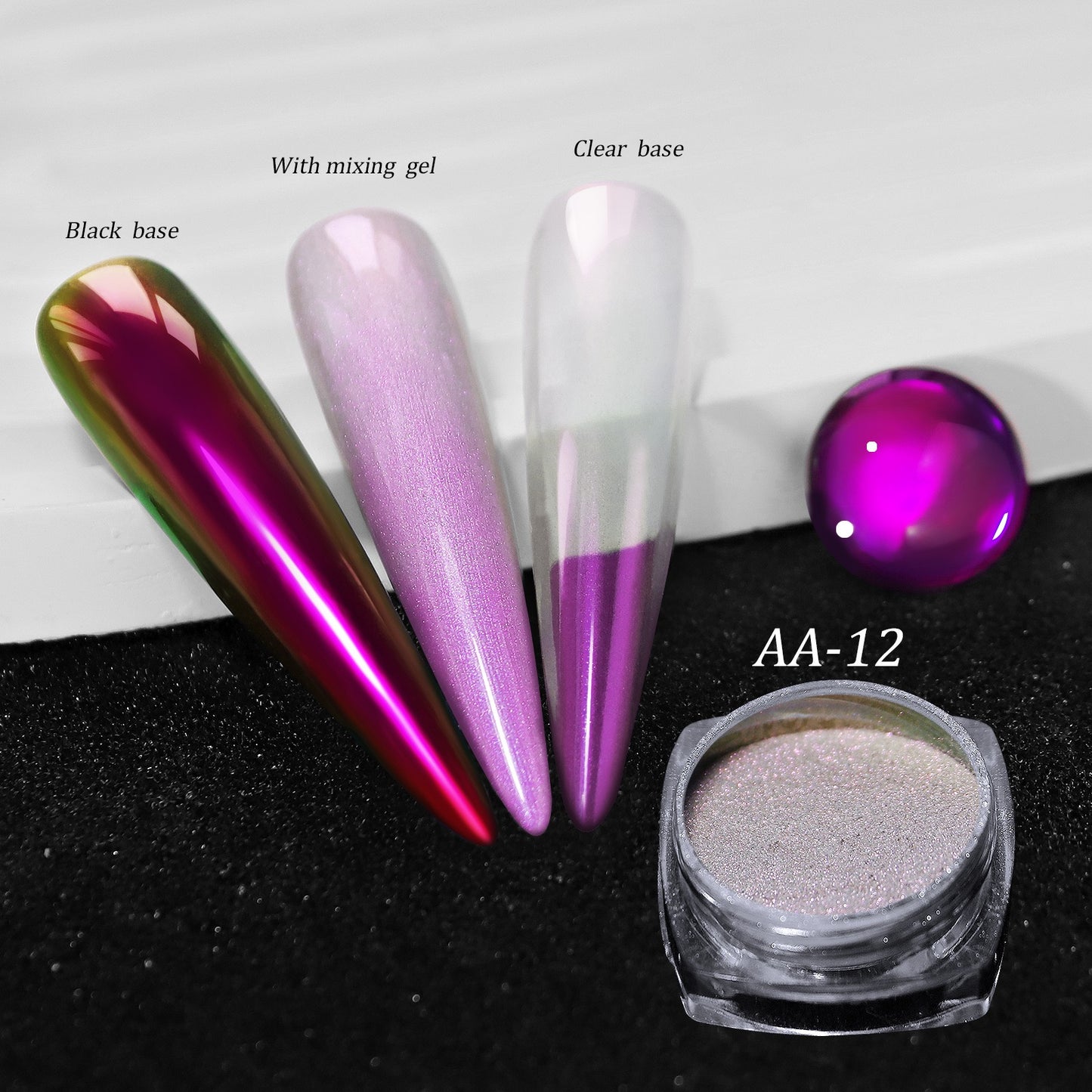 PANSYTRACY Magic Mirror Powder Optical Color Change