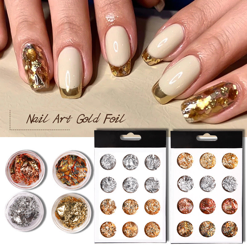 PANSYTRACY NailArt Gold Foil