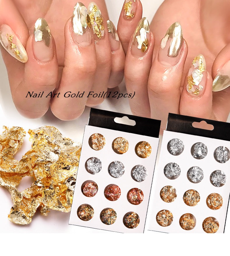 PANSYTRACY NailArt Gold Foil