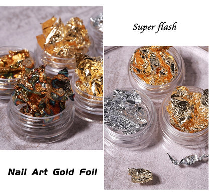 PANSYTRACY NailArt Gold Foil